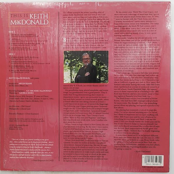MacDonald Keith — This Is MacDonald Keith