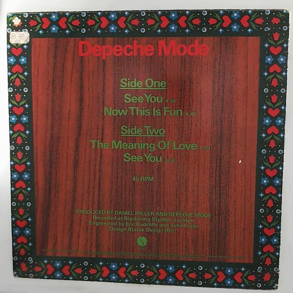 Depeche Mode — See You / Now This Is Fun / The Meaning Of Love