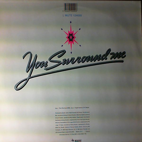 Erasure — You surround me/Supernature/91 Step
