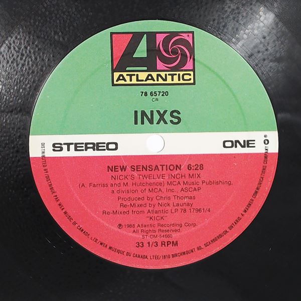 INXS — New Sensation / Guns In The Sky