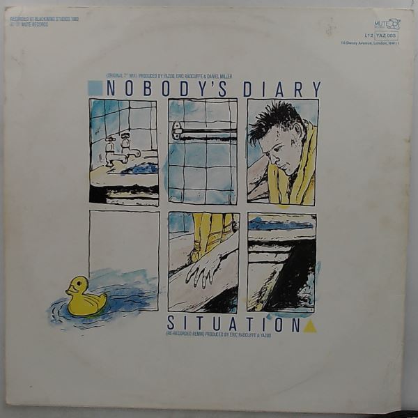 Yazoo (Yaz) — Nobody's Diary / Situation