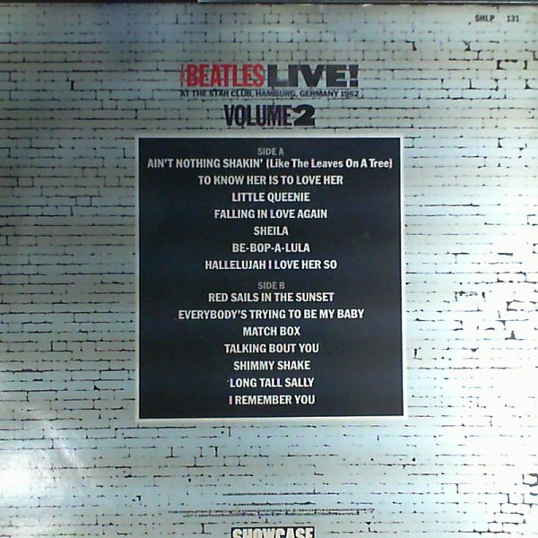 Beatles — Live at the star club Humburg, Germany 1962 vol.2