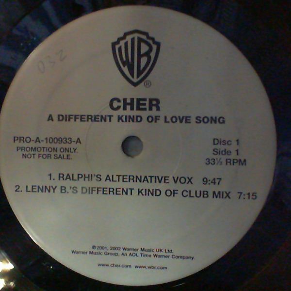 Cher — Different kind of love song