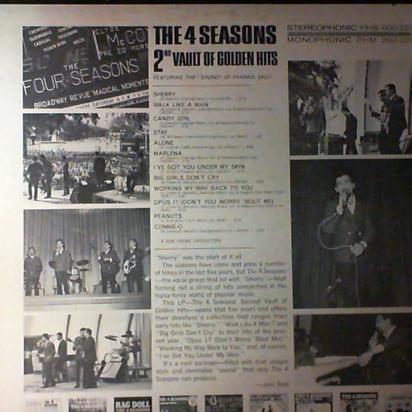 Four Seasons (4 Seasons) — 2nd Vault Of Golden Hits