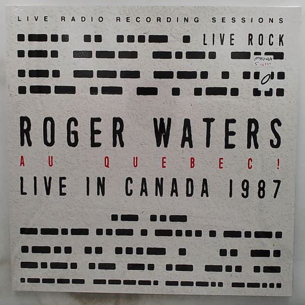 Waters Roger — Au Quebec! Live in Canada 1987