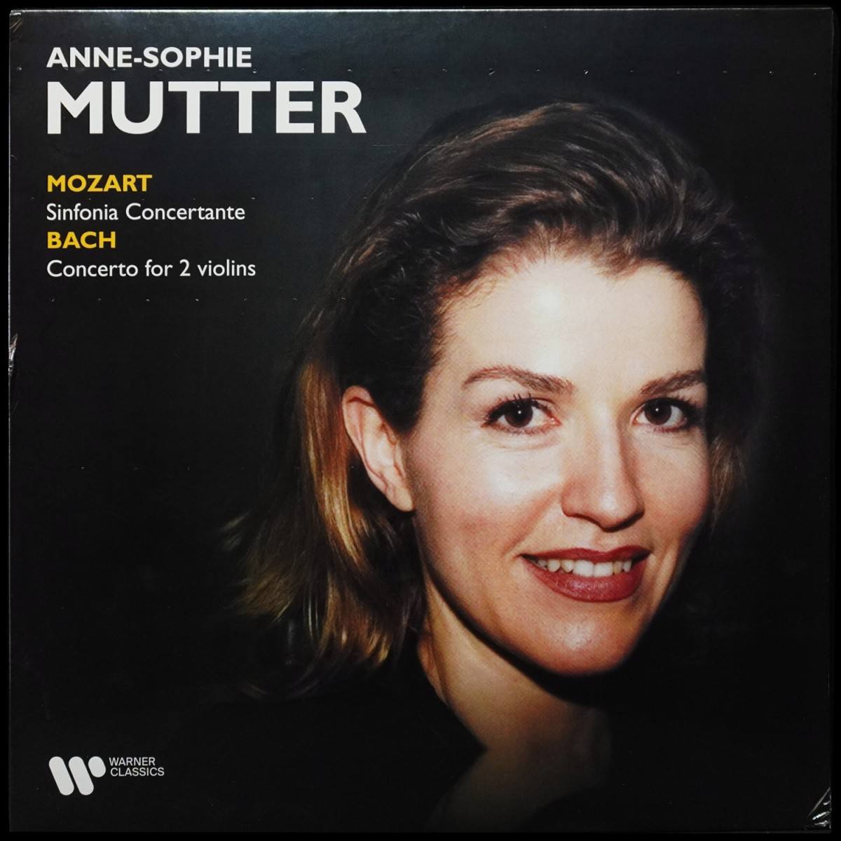 Anne-Sophie Mutter — Mozart, Bach: Sinfonia Concertante / Concerto For Two Violins