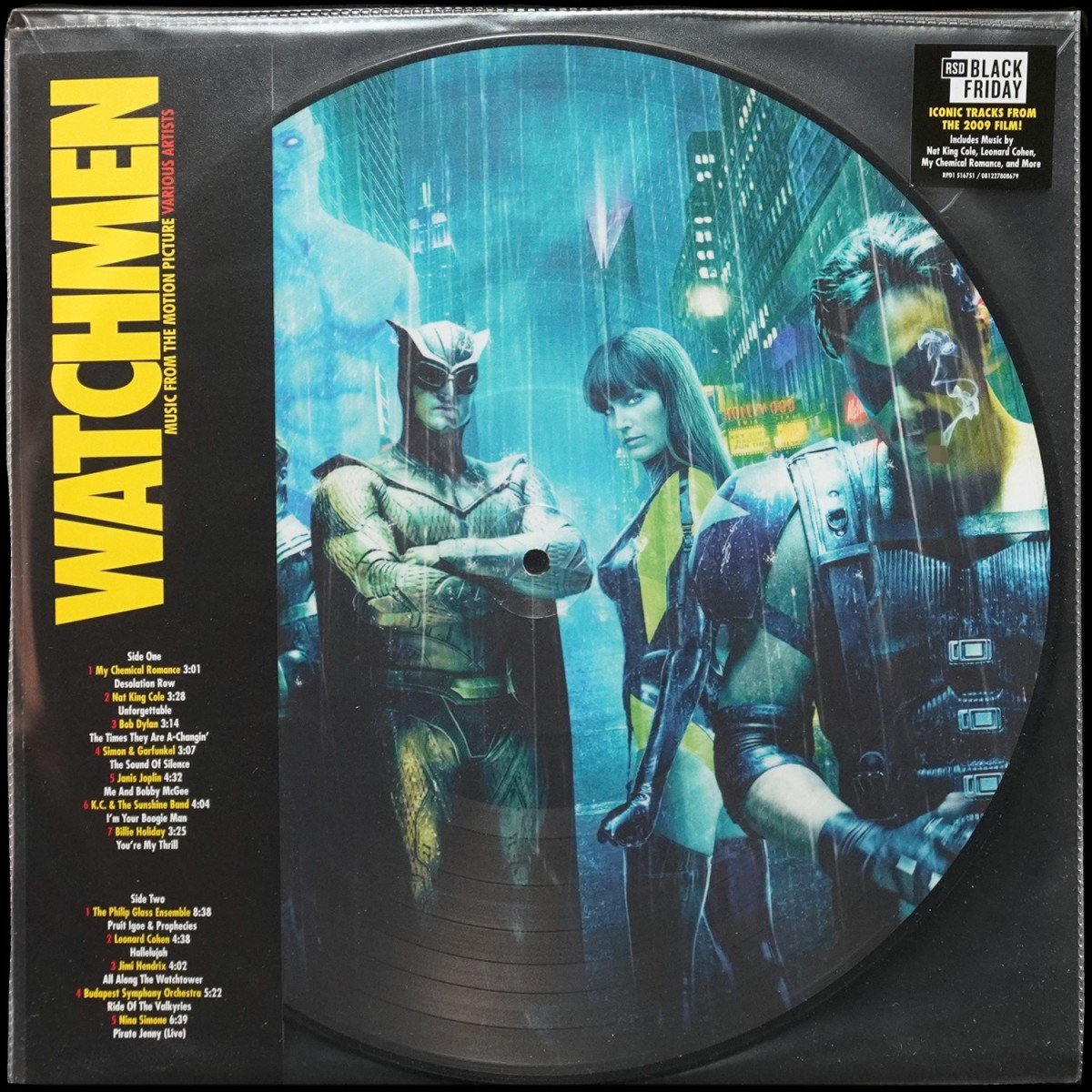V/A — Watchmen - Music From The Motion Picture (picture disc (пикчер диск))