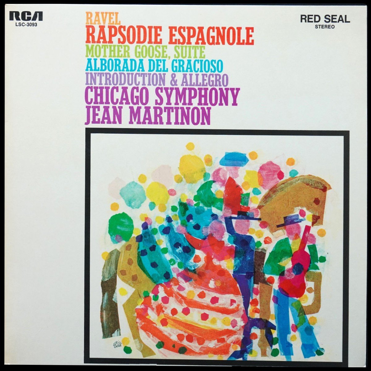 Jean Martinon / Chicago Symphony Orchestra — Ravel: Rapsodie Espagnole / Mother Goose, Suite - Alborada Del Gracioso - Introduction & Allegro