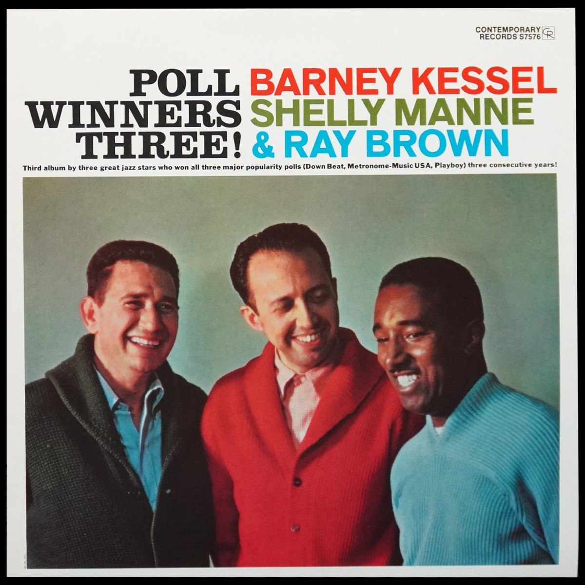 Barney Kessel / Ray Brown / Shelly Manne — Poll Winners Three!