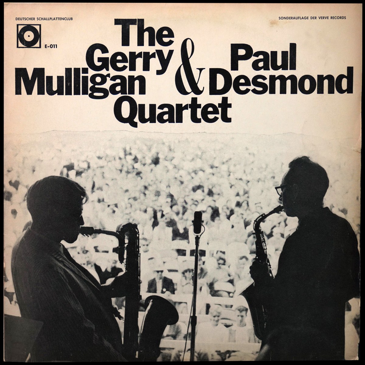 Gerry Mulligan / Paul Desmond Quartet — Gerry Mulligan And Paul Desmond Quartet (клубное издание, моно)