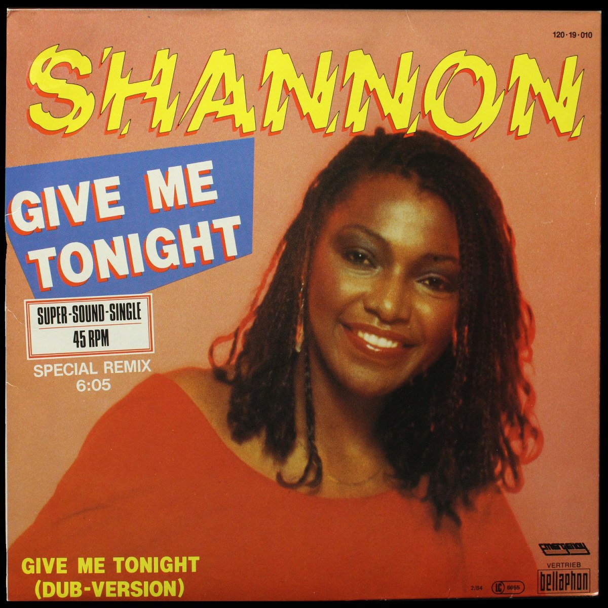 Shannon — Give Me Tonight (макси сингл)