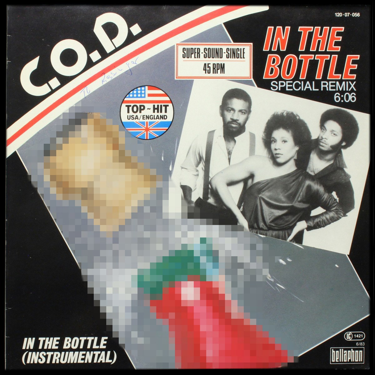 C.O.D. — In The Bottle (Special Remix) (макси сингл)