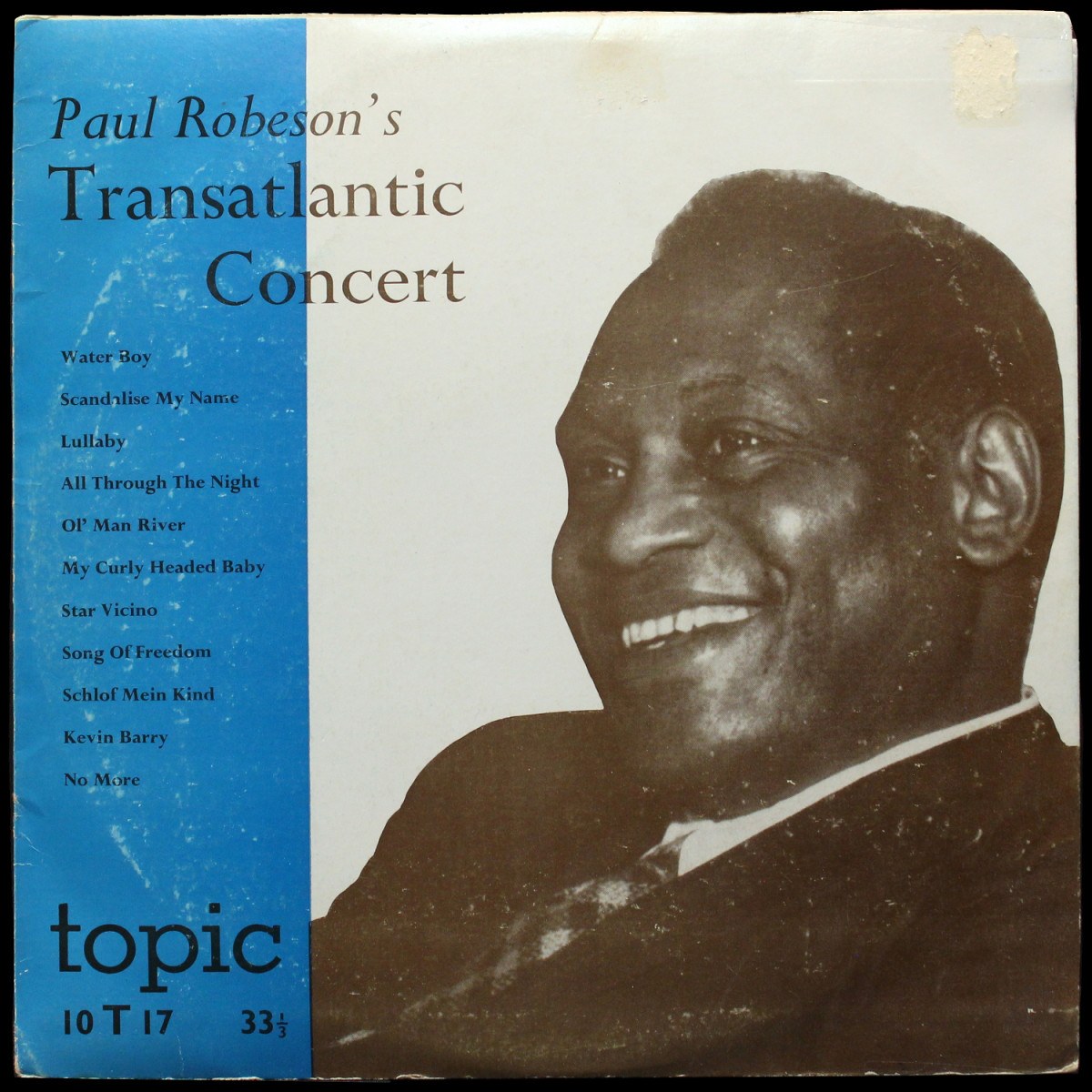Paul Robeson — Paul Robeson's Transatlantic Concert (моно)