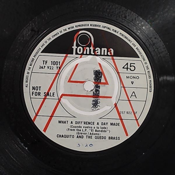 Chaquito & Quedo Brass — What A Diff'rence A Day Made / Belles Of Acapulco