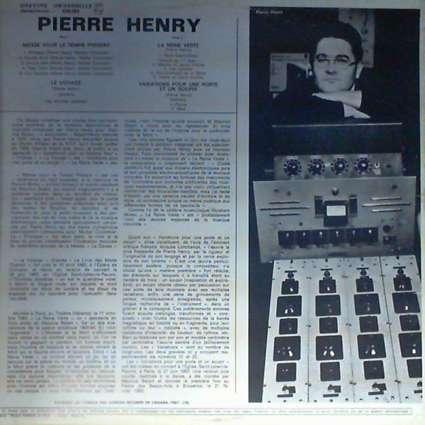 Henry Pierre — Messe pour le temps present