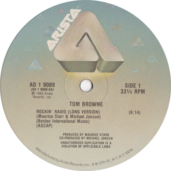 Tom Browne — Rockin' Radio