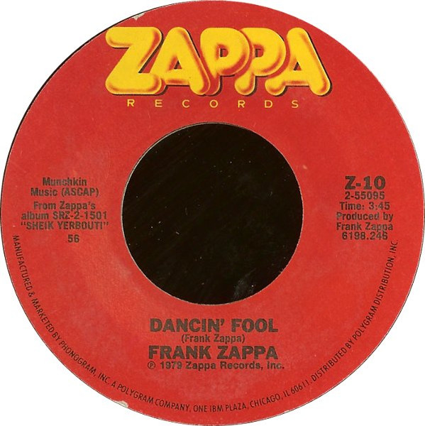 Frank Zappa — Dancin' Fool