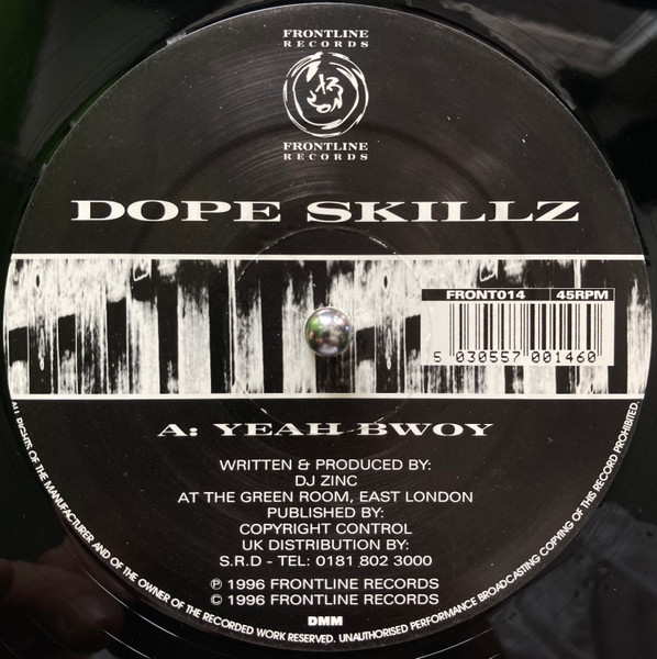 Dope Skillz — Yeah Bwoy / The Fix