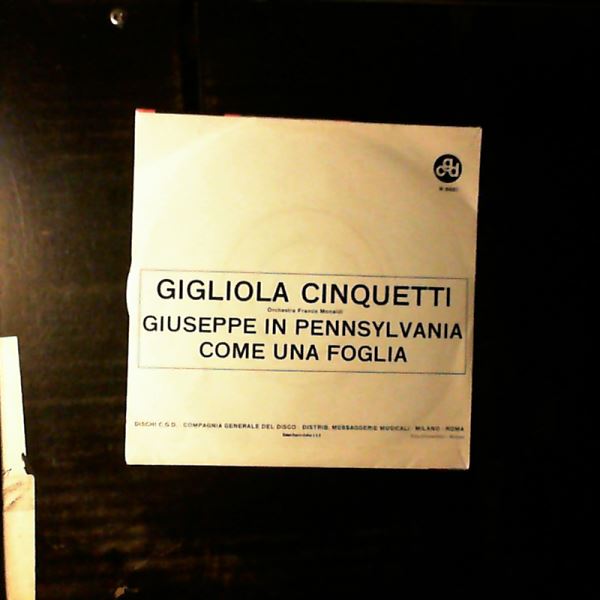 Gigliola Cinquetti — Giuseppe In Pennsylvania