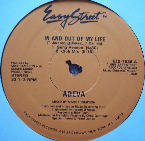 Adeva — In & Out Of My Life