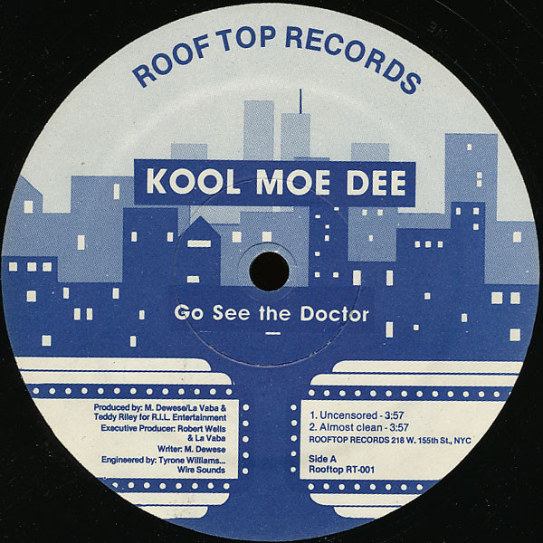 Kool Moe Dee — Go See The Doctor / Monster Crack