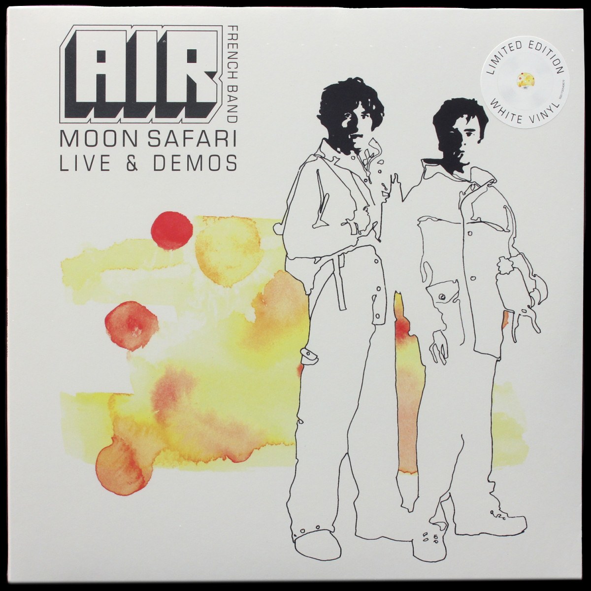 Air — Moon Safari Live & Demos (Special Edition Bioplastic White Vinyl)