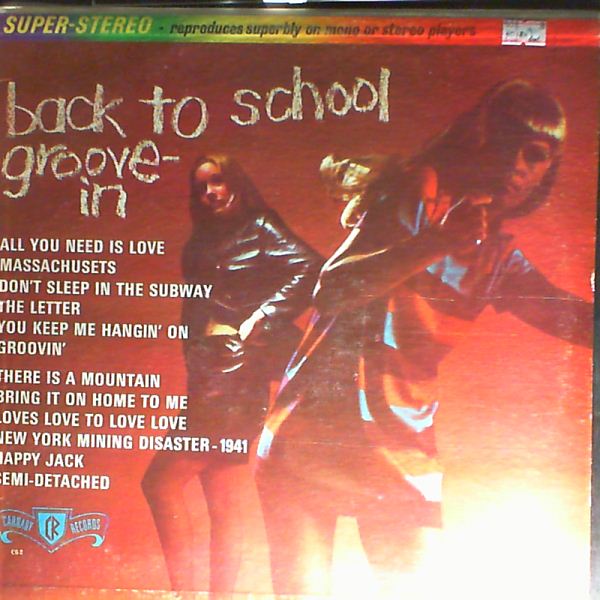 Back To School Groove-in — Back To School Groove-in