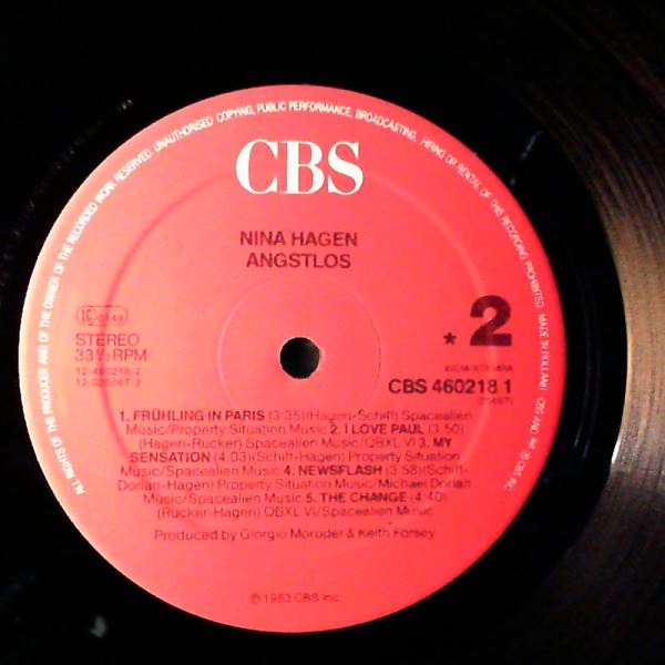 Nina Hagen — Angstlos