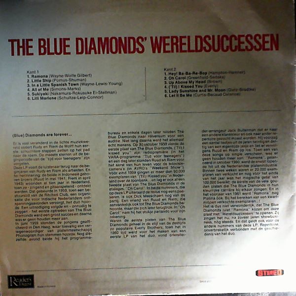 Blue Diamonds — Wereldsuccessen