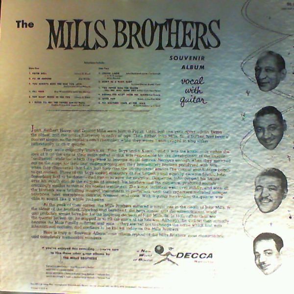 Mills Brothers — Best of the Mills Brothers. Souvenir Album