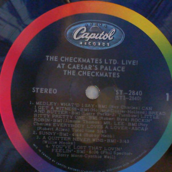 Checkmates, Ltd — Live!At Caesar's palace