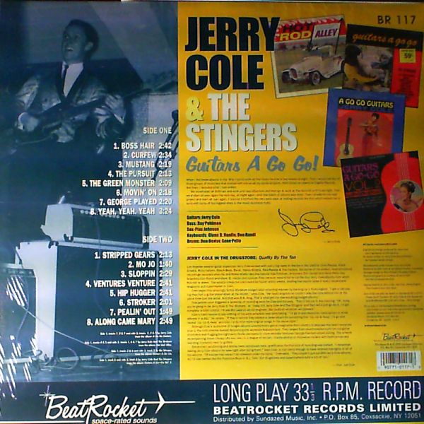 Cole Jerry & The Stringers — Guitars a go-go