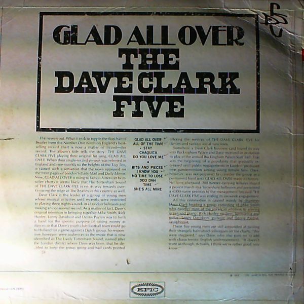 The Dave Clark Five — Glad All Over