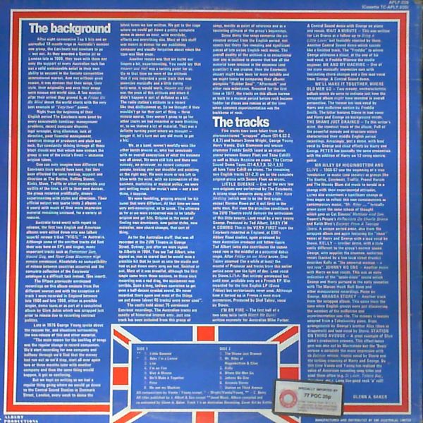Easybeats — Shame Just Drained. 15 Previously Unreleased Tracks. The Vanda/Young Collection Vol. 1