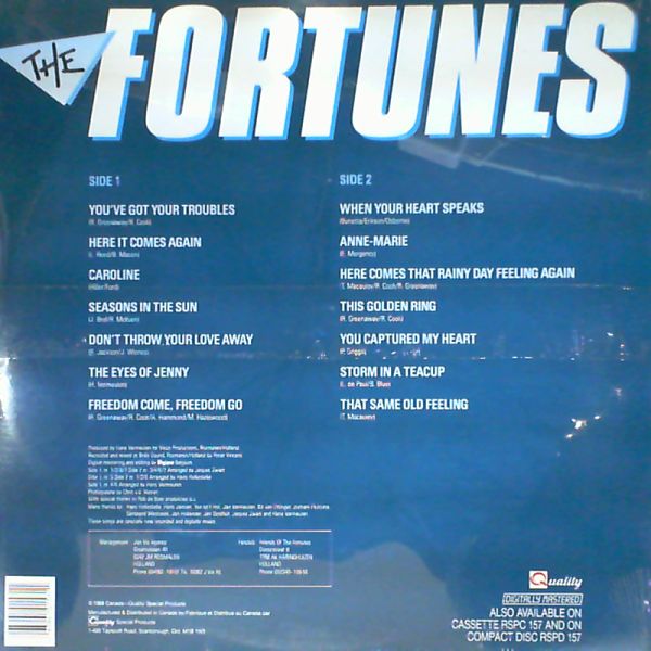 Fortunes — All The Hits And More
