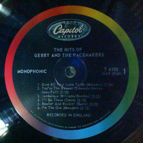 Gerry And The Pacemakers — Hits of