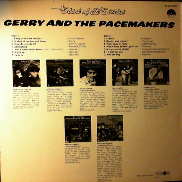 Gerry And The Pacemakers — Stars Of The Sixties