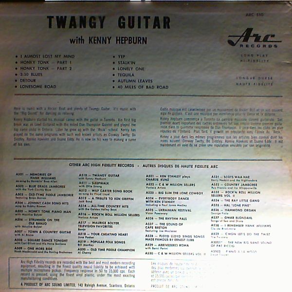 Hepburn Kenny — Twangy Guitar