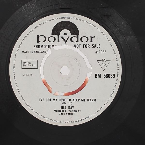 Day Jill — I'm Old Fashioned / I've Got My Love To Keep Me Warm