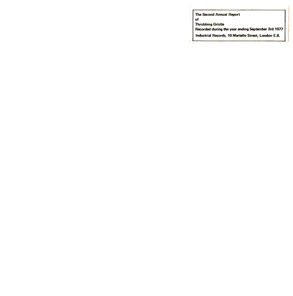 Throbbing Gristle — 2nd Annual Report