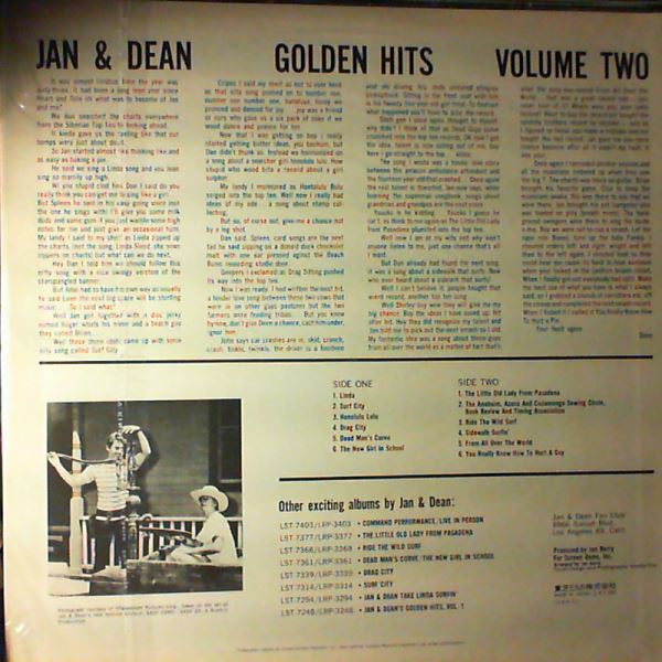 Jan & Dean — Jan & Dean Golden Hits Volume 2