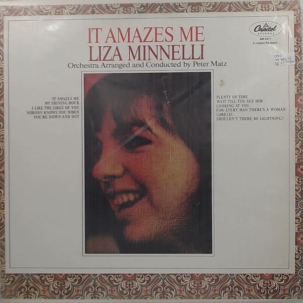 Minnelli Liza — It Amazes Me