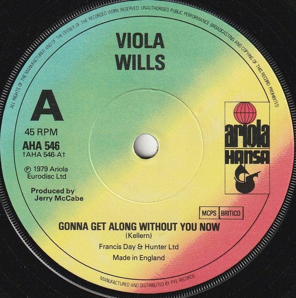Viola Wills — (Gonna Get Along) Without You Now