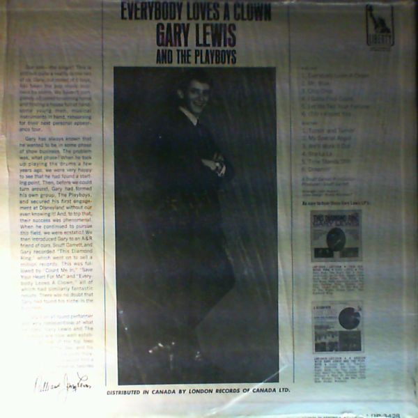 Lewis Gary & Playboys — Everybody Loves A Clown