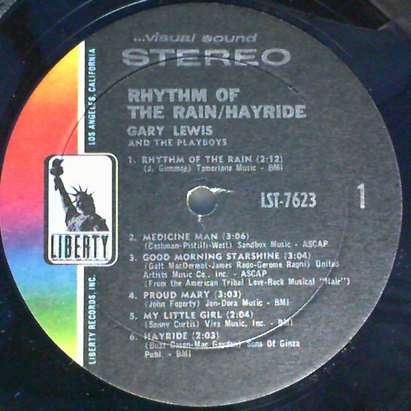 Lewis Gary & Playboys — Rhythm Of The Rain / Hayride