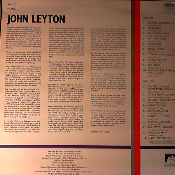 Leyton John — Best of