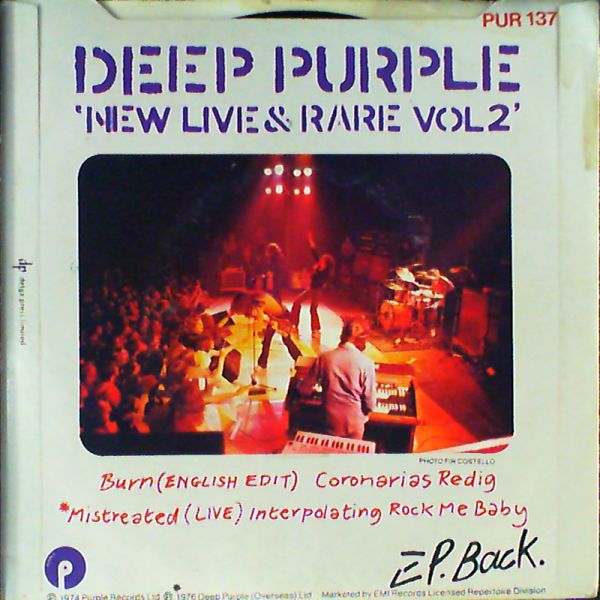 Deep Purple — New Live & Rare Vol 2