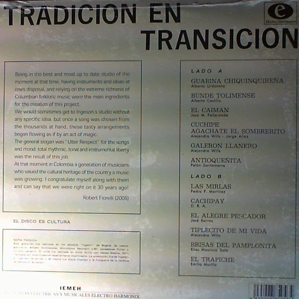 Los Electronicos — Tradicion en Transicion