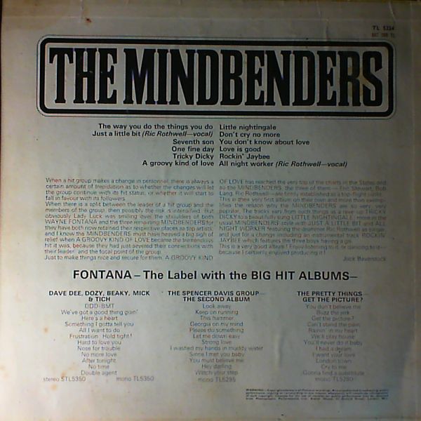 Mindbenders — Big HIT ALBUMS