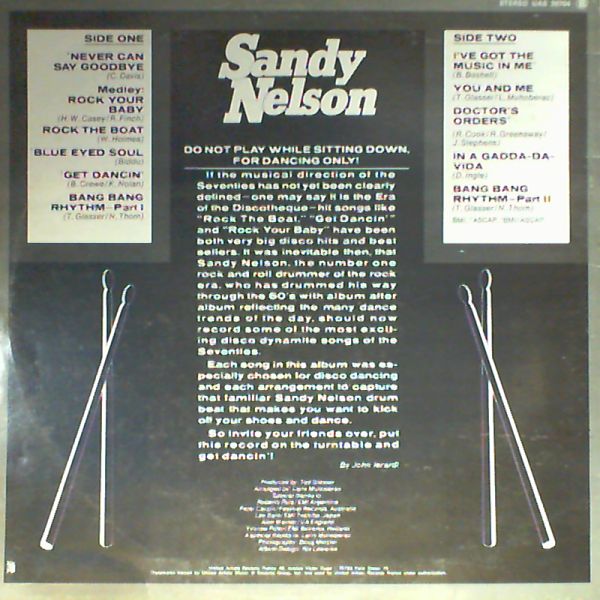 Nelson Sandy — bang bang rhythm